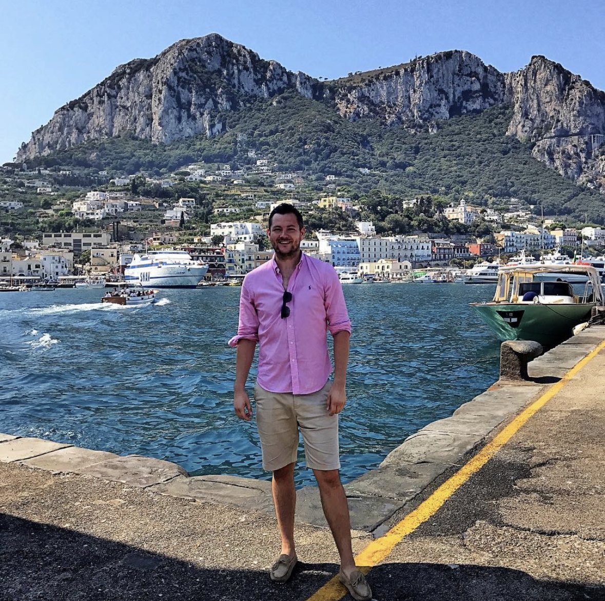 On the harbour at Capri